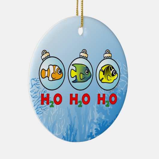 H2O! H2O! H2O! KERAMIKORNAMENT (Rechts)