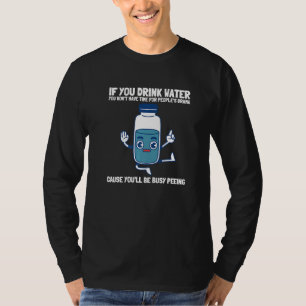 H2o Hydro Water Soda & Hydration Football Team T-Shirt