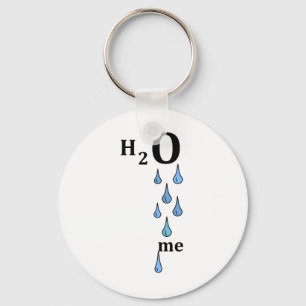 H2O ich Schlüsselanhänger