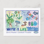 H2O Konservierung Postkarte (Vorderseite)