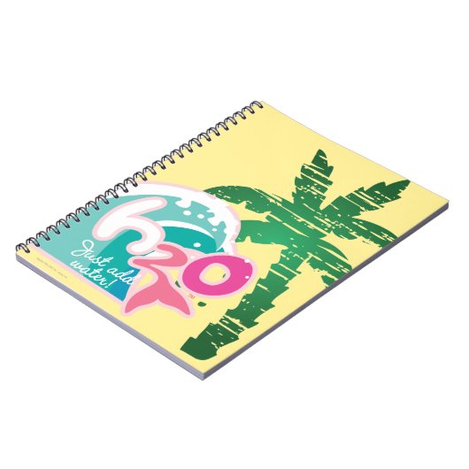 H2O Logo Notizblock (Linke Seite)