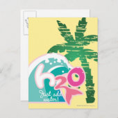 H2O-Logo Postkarte (Vorne/Hinten)