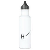 H2O Molekül Trinkflasche (Links)