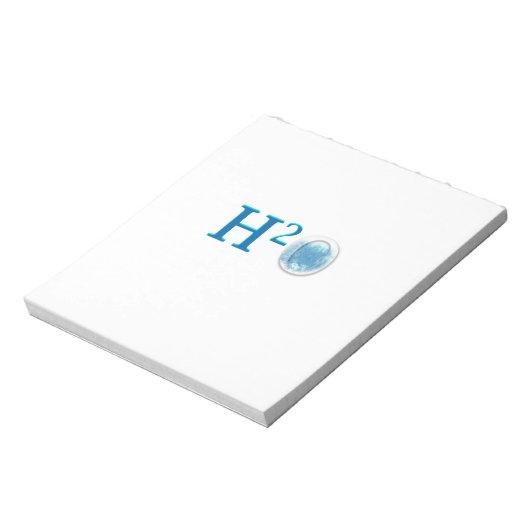H2O NOTIZBLOCK (Rotiert)