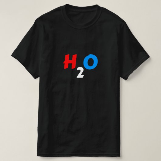 H2O Spezialist für Wasser T - Shirt (Design vorne)