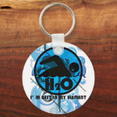 H2O_SWIMMER SCHLÜSSELANHÄNGER (Vorderseite)