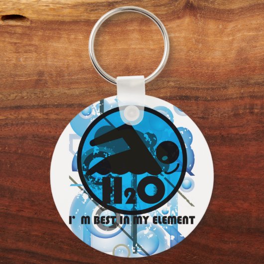H2O_SWIMMER SCHLÜSSELANHÄNGER (Vorderseite)
