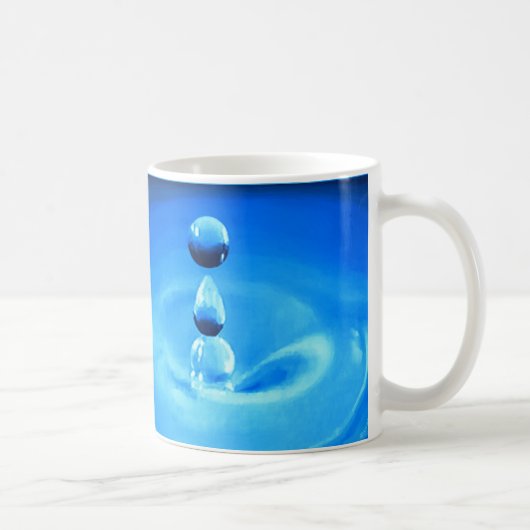 H2O-Tropfen Kaffeetasse (Rechts)
