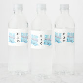 H2O WASSERFLASCHENETIKETT (Flaschen)