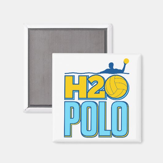 H2O Water Polo Magnet (Vorderseite/Rückseite)