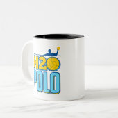 H2O Water Polo Zweifarbige Tasse (Vorderseite Links)