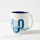 H2O - Wie man optimiert Zweifarbige Tasse (VorderseiteRechts)