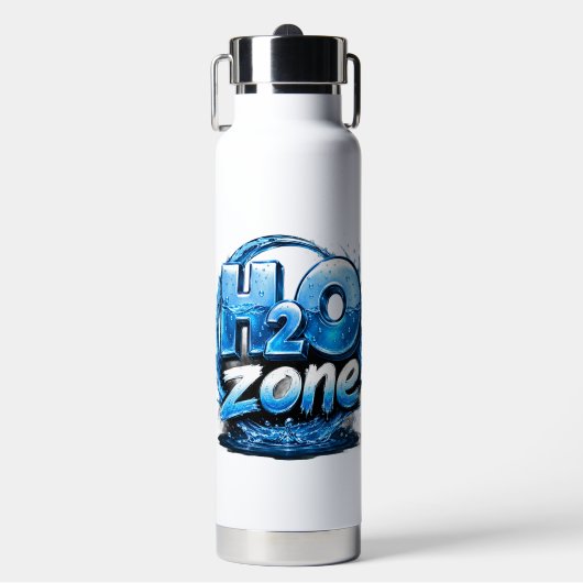 H2O Zone Trinkflasche (Vorderseite)