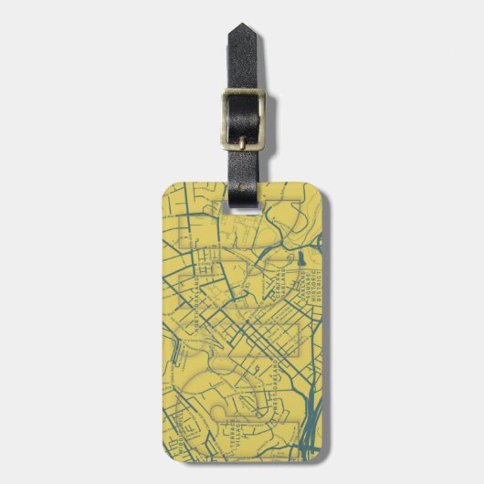 H2P-Gepäckmarke Gepäckanhänger (Vorderseite vertikal)