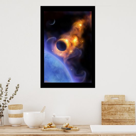 H33 - anpassbar poster (Küche)