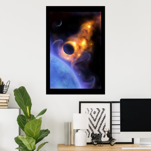 H33 - anpassbar poster (Heimbüro)