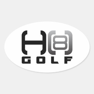 H8 Golf Aufkleber