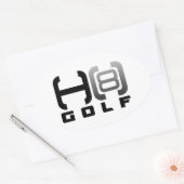 H8 Golf Aufkleber (Umschlag)
