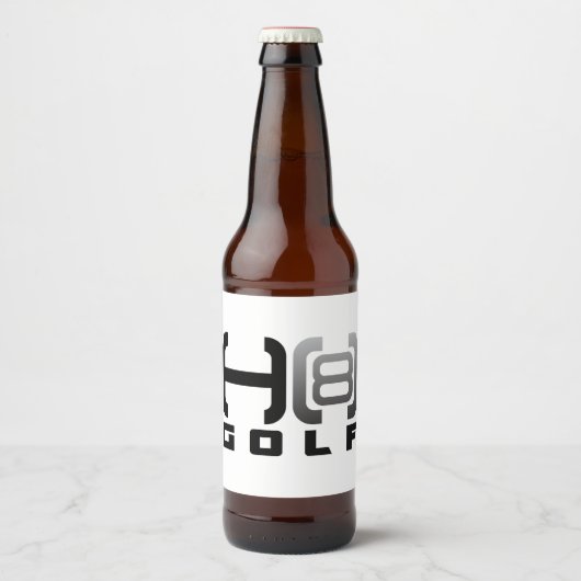 H8 Golf Bier Etiketten  (Vorderseite)