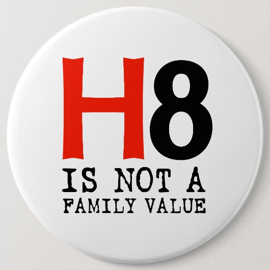 H8 ist kein Familienwert Button (Vorderseite)