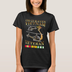 H 23 Hubschrauber Oh 23 raven Vietnam Veteran T-Shirt