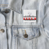H.A.R.M. - Er ist ein Renaissance-Menschen-Knopf Button (Beispiel)
