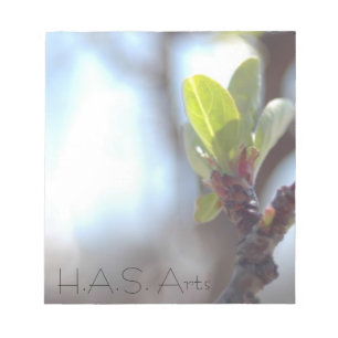 H.A.S. Kunst-Frühlings-Notizblock Notizblock
