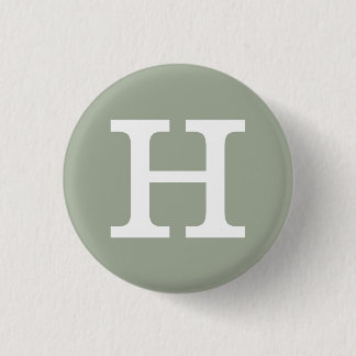 "H"' Alphabet Collectible (#8) Button