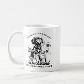 H&h New Life Clothing Uni-adults Dachshund Mot Kaffeetasse (Links)