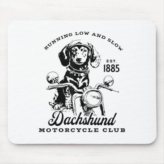 H&h New Life Clothing Uni-adults Dachshund Mot Mousepad (Vorne)