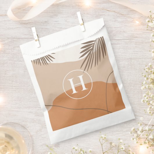 H - Anfangsbuchstabe H Abstract Design Geschenktütchen (Ausgeschnitten)