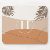 H - Anfangsbuchstabe H Abstract Design Mousepad (Vorne)