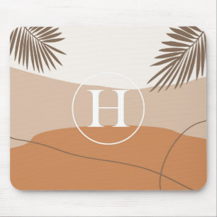 H - Anfangsbuchstabe H Abstract Design Mousepad