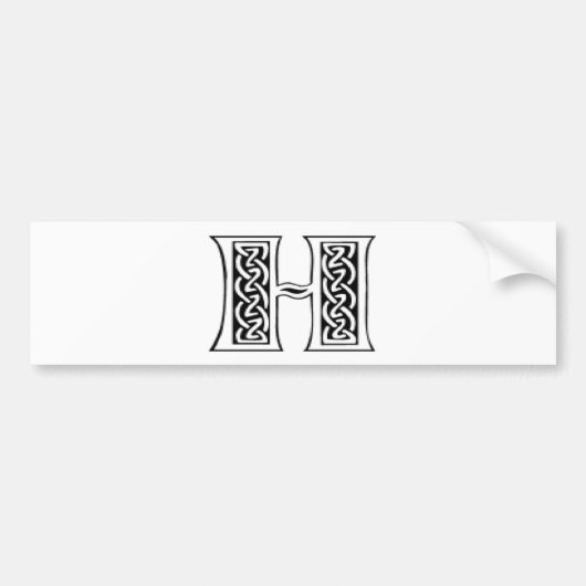 H AUTOAUFKLEBER (Vorne)