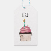 H.B.D Geschenktasten Geschenkanhänger (Rückseite)