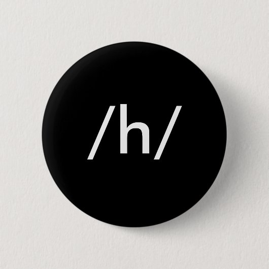 /h/ button (Vorderseite)