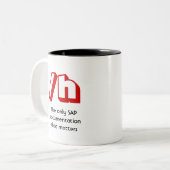 /h, die einzige SAP-Dokumentation, die ist Zweifarbige Tasse (Vorderseite Links)