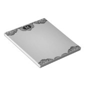 H - Falck Alphabet (Silvery) Notizblock (angewinkelt)
