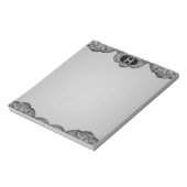 H - Falck Alphabet (Silvery) Notizblock (Rotiert)