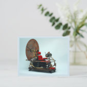 H.G. Die Zeitmaschine Postkarte (Stehend Vorderseite)