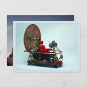 H.G. Die Zeitmaschine Postkarte (Vorne/Hinten)