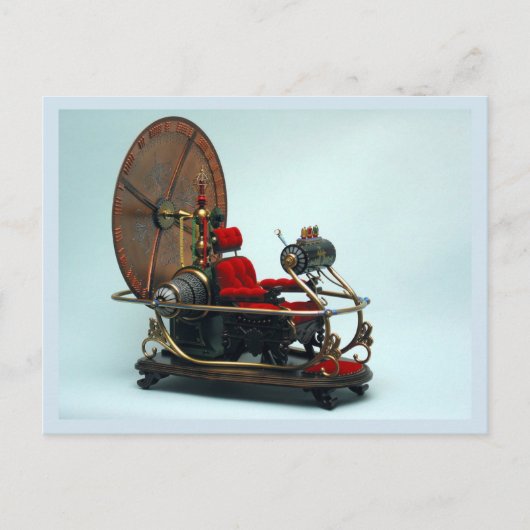 H.G. Die Zeitmaschine Postkarte (Vorderseite)