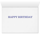 H.G.Wells Science Fiction Birthday Card (Innenansicht Horizontal (Unten))