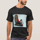 H. G. Wells' Time Machine aus seinem Roman T-Shirt (Vorderseite)
