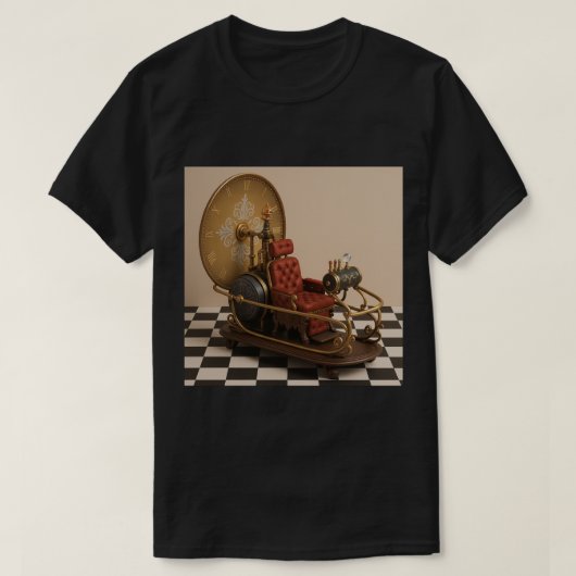 H. G. Wells' Time Machine T-Shirt (Design vorne)