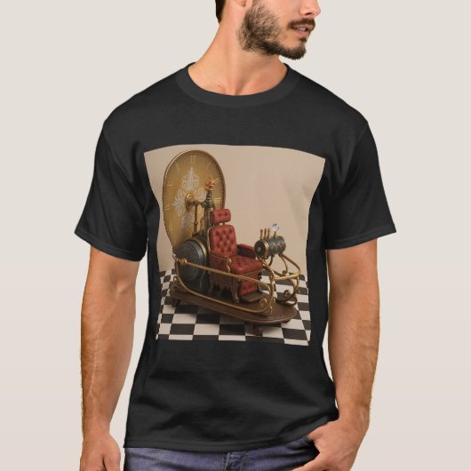 H. G. Wells' Time Machine T-Shirt (Vorderseite)