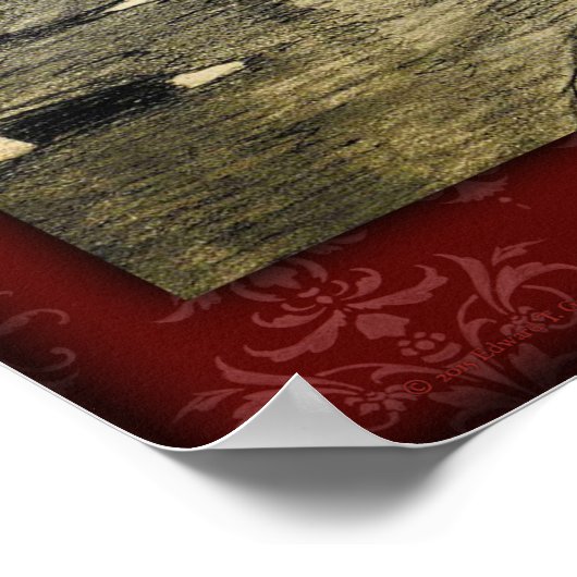 H G Wells War of the Worlds Poster 2 (Ecke)