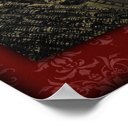 H G Wells War of the Worlds Poster 5 (Ecke)