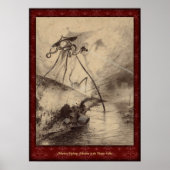 H G Wells War of the Worlds Poster 8 (Vorne)