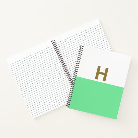 H Gold ErstNotebook Notizblock (Innenseite)